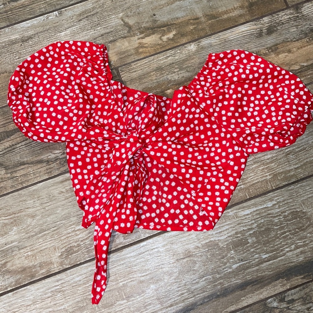 Daisy crop top